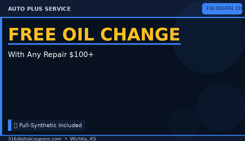 Free Oil Change with Any Repair