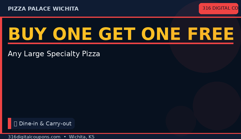 Buy One Pizza, Get One Free